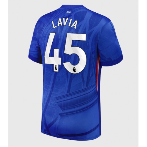 Chelsea Romeo Lavia #45 Hemmatröja 2025-26 Kortärmad Chelsea Romeo Lavia #45 Hemmatröja 2025-26 Kortärmad